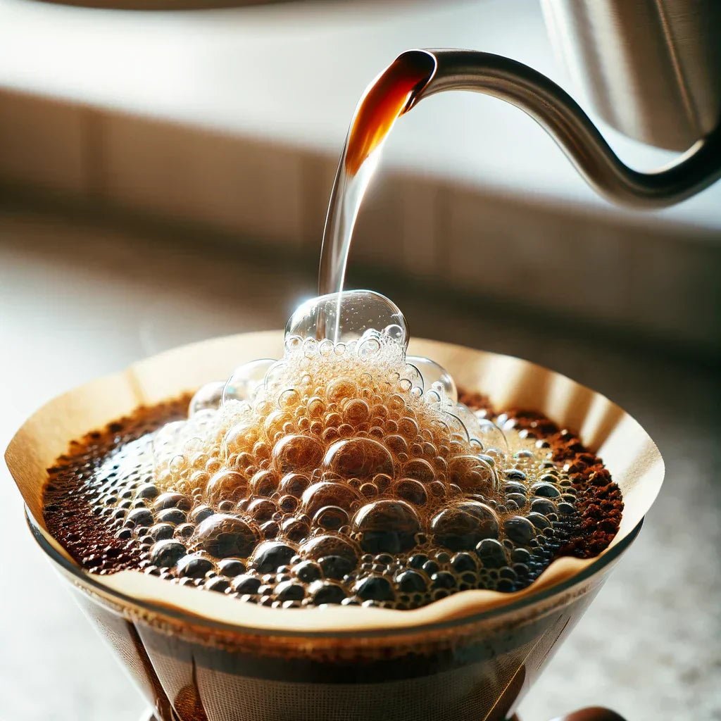 Why The Bloom is Important - Pebble & Pine Coffee