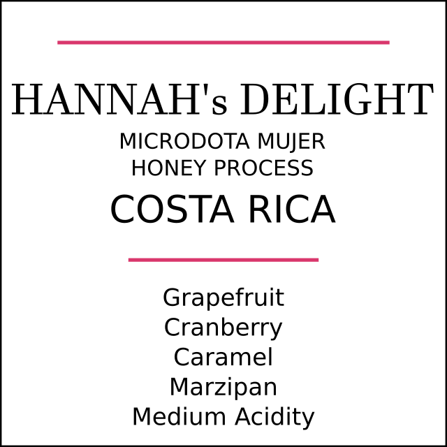 Costa Rica Microdota Mujer Medium Roast - Pebble & Pine Coffee