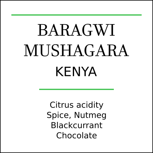 Kenya AB Baragwi Mushagara - Pebble & Pine Coffee