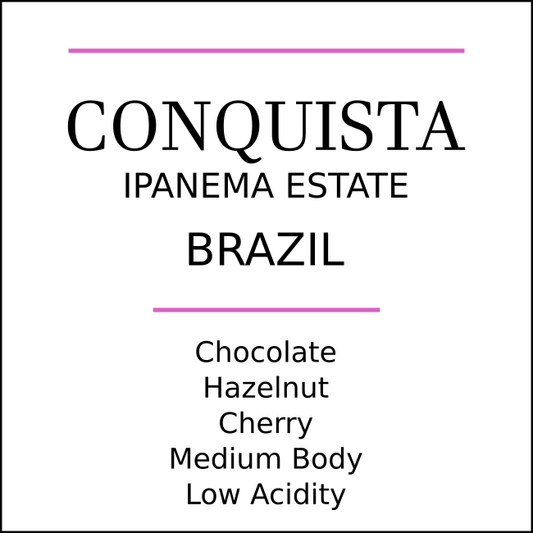 Brazil Ipanema Conquista Medium Roast - Pebble & Pine Coffee