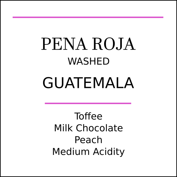 Guatemala Pena Roja Coffee Beans