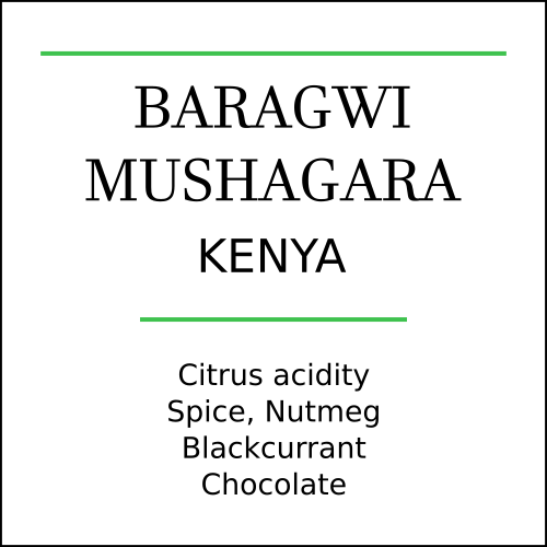 Kenya AB Baragwi Mushagara - Pebble & Pine Coffee