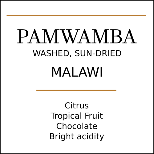 Malawi Pamwamba Coffee Beans