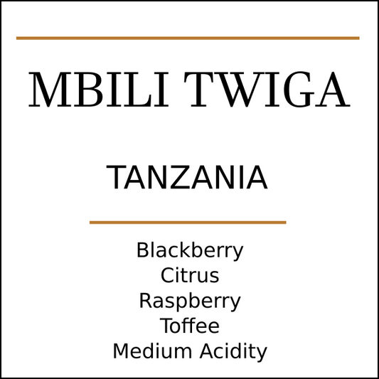 Tanzania AA Mbili Twiga Medium Roast