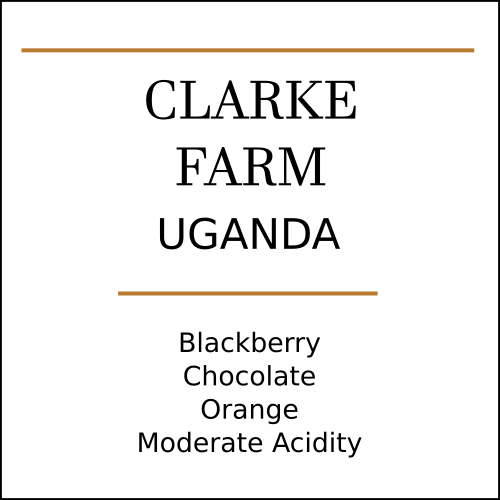 Uganda Clarke Farm Medium Roast