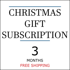 Christmas Gift Coffee Subscription - 3 Months - Pebble & Pine Coffee