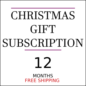 12 Months Christmas Gift Coffee Subscription