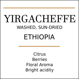 Ethiopia Yirgacheffe Medium Roast - Pebble & Pine Coffee