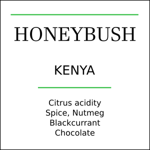 Kenya AB Honey Bush Medium Roast - Pebble & Pine Coffee