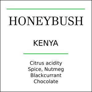 Kenya AB Honey Bush Medium Roast